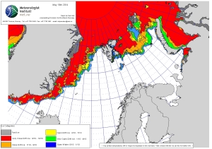 Barents Sea ice 2014_19 May_NIS