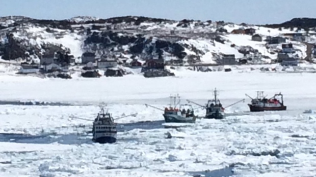 boats-in-ice-near-twillingate_CBC_19 April 2017