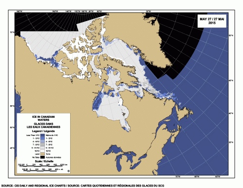 Sea ice Canada 2015 May 27_CIS