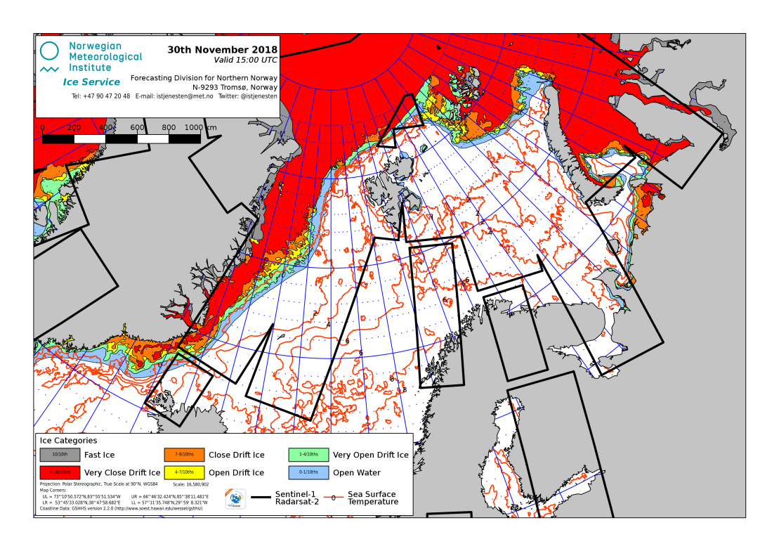 Barents Sea ice extent 2018 Nov 30_NIS