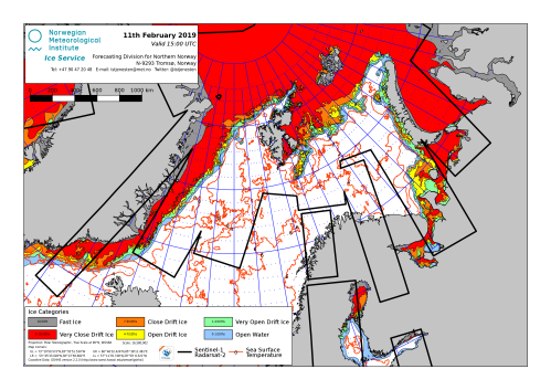 Barents Sea ice extent 2019 Feb 11_NIS