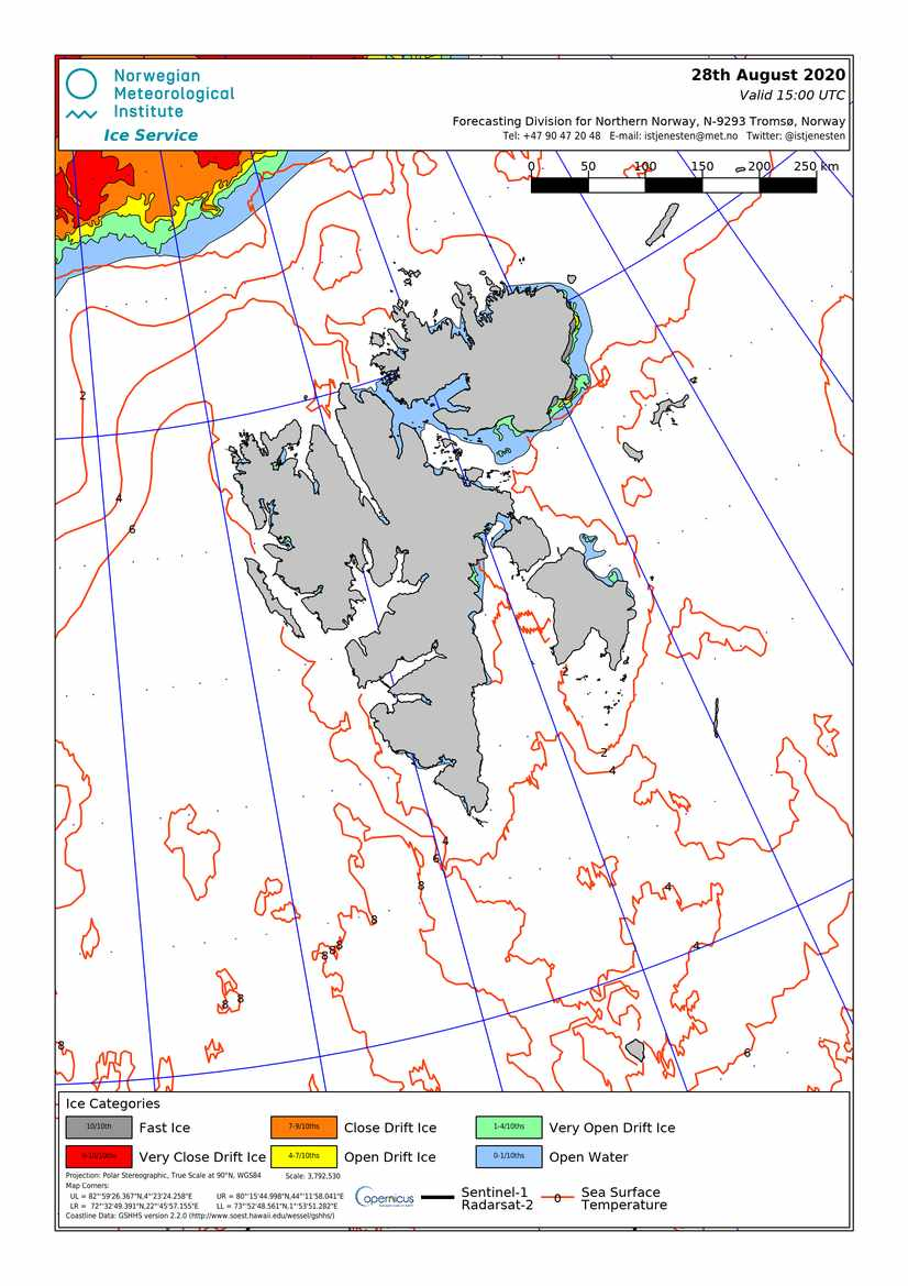 Svalbard ice extent 2020 August 28_NIS
